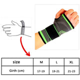 For Unisex Hand Wrist Support Fitness Wrist Brace Relief Adjustable Arthritis Carpal Tunnel M/L/XL Fitness Profession Bandage