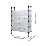 Shoe Rack Shoe Organizer Multifunction Sturdy Dustproof Storage Organizer Shelf for Entryway Apartment Hallway Books Sneakers
