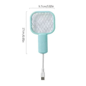 USB Purple Light Mosquito Swatter Electric Fly Killer Automatic Insect Trap for Home Travel Camping Pest Control Gadget