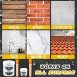 SAILENT WATER PROOF GLUE 1KG BUCKET