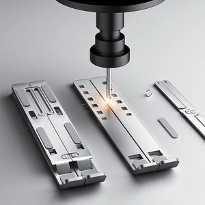 Aluminum Foldable Laptop Stand Adjustable Portable Notebook Holder Support Base For Macbook Air Pro Cooling Bracket Accessories