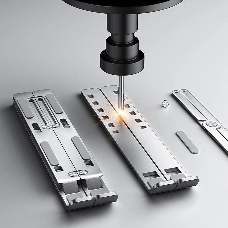 Aluminum Foldable Laptop Stand Adjustable Portable Notebook Holder Support Base For Macbook Air Pro Cooling Bracket Accessories