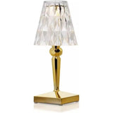 Crystal charging desk lamp, a wonderful lighting desk lamp