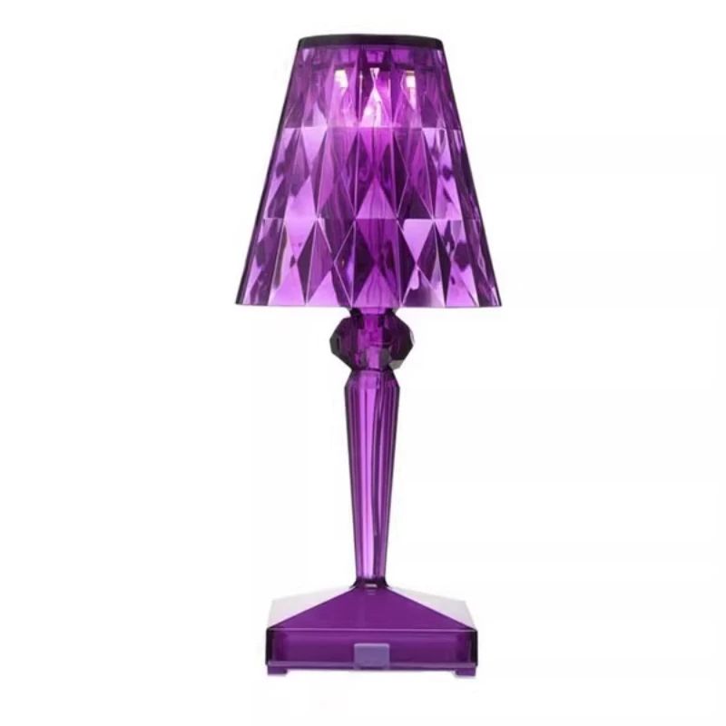 Crystal charging desk lamp, a wonderful lighting desk lamp