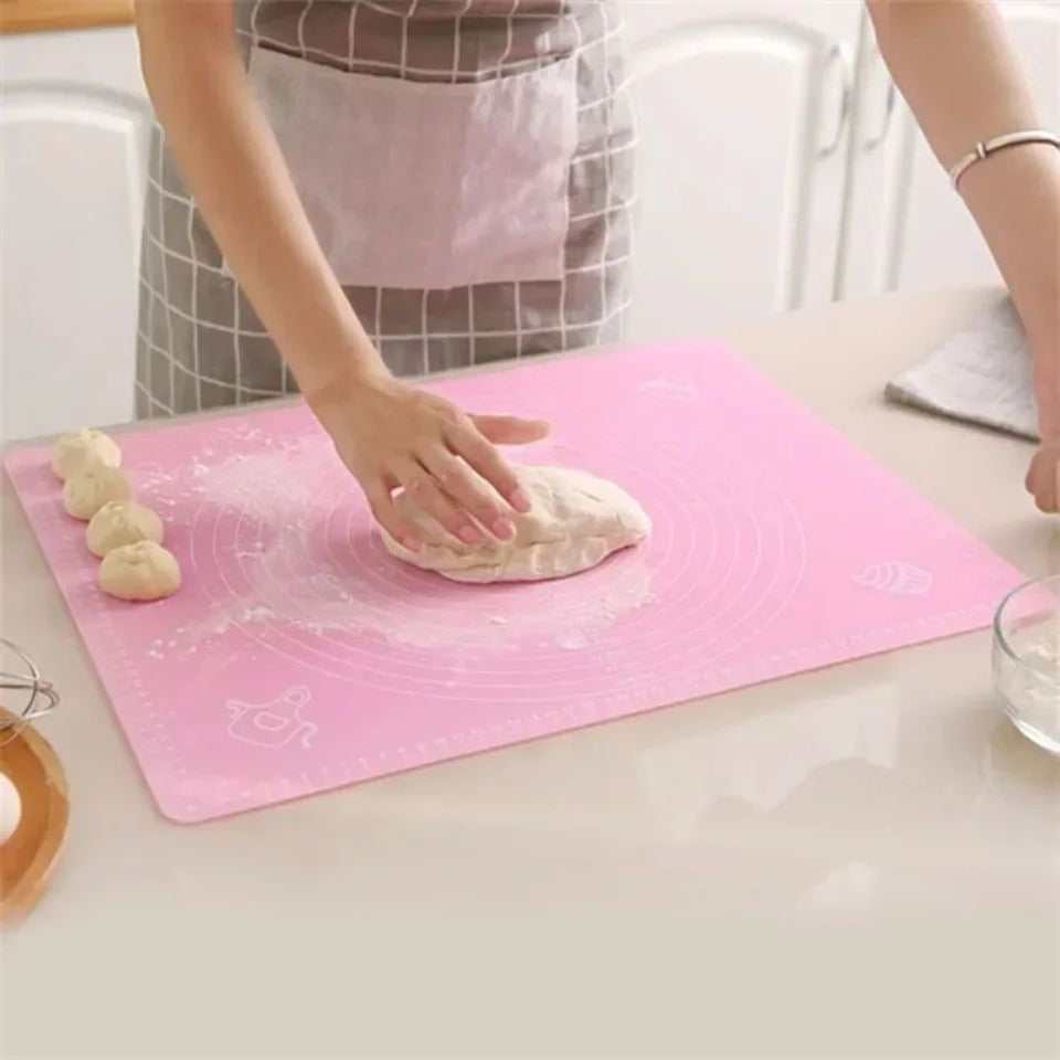 Silicone Baking Mat for Sheet Bread Pizza Dough Non-Stick Maker Holder Pastry Kitchen Accessories Cooking Tool Utensils Bakeware