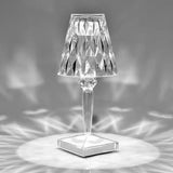 Crystal charging desk lamp, a wonderful lighting desk lamp