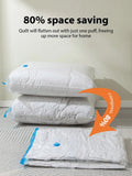 Vacuum Compression Bags Wardrobe Organizer Space Saving Vacuum Seal Bag for Clothes Quilts Bedding Blanket Home Storage Bag Pump