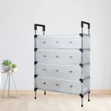 Shoe Rack Shoe Organizer Multifunction Sturdy Dustproof Storage Organizer Shelf for Entryway Apartment Hallway Books Sneakers