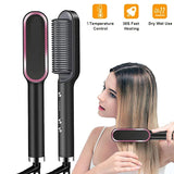Hair Straightener Professional Ptc Quick Heated Electric Hot Comb Hair Comb Personal Care Multifunctional Hairstyle Brush