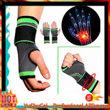 For Unisex Hand Wrist Support Fitness Wrist Brace Relief Adjustable Arthritis Carpal Tunnel M/L/XL Fitness Profession Bandage